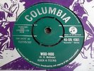 THE ROCK A TEENS: WOO HOO 1959 COLUMBIA 45 RPM EX+