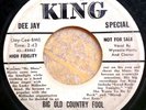 JUMP BLUES white label bio DJ 45: WYNONIE HARRIS King 5050 BIG OLD COUNTRY FOOL