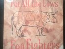 Foo Fighters For All The Cows Rare UK Blue Vinyl Promo 7