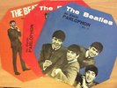 THE BEATLES SU DISCHI PARLOPHONE VOL 1-3 3X VINYL LPS  ITALIAN SINGLES NEW MINT