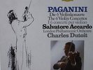 PAGANINI The 6 Violin Concertos Accardo Charles Dutoit DGG 2864 005 5 LP Box Set