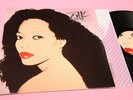 DIANA ROSS LP SILK ELECTRIC ORIG 1982 NM   COVER ART ANDY WARHOL   CON STICKER