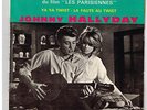 JOHNNY HALLYDAY   Retiens la nuit   7'  EP 45 tours bandeau vert ,bande violette
