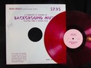 BACKGROUND MUSIC Audio Artist’s 16-2/3 RPM LP colored red vinyl muzak seeburg EX