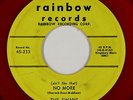 Doo-Wop/R&B 45 - Swans - My True Love/No More - Rainbow - VG+ mp3 red wax rare