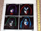 KISS Solo Albums 1978 LP NYC Record Store PROMO Shopping Bag 1978 Aucoin UNUSED