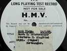 Wilhelm Furtwangler Conducts Wagner **HMV White Label Test Press**