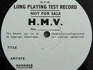 Grieg: Piano Concerto - Gina Bachauer **HMV White Label Test Press LP**