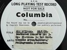 Beethoven: Piano Concerto No. 3 - Arrau **Columbia White Label Test Press LP**