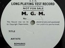 Tchaikovsky: 'Mozartiana' - Anatole Fistoulari **MGM W/Label Test Press** NM