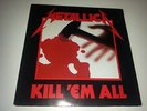 Metallica - Kill Em All - Vinyl LP Europe 1989 - Vertigo 838142-1 - vg+/vg+