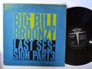 BLUES LP - BIG BILL BROONZY - LAST SESSION PART 3 Verve V-3003 Black Label