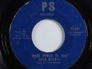 Funk/Deep Soul 45 CASH McCALL More Power To You PS HEAR