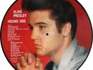 EX  ELVIS  PRESLEY HOUND DOG VINYL PICTURE PIC DISC LP DANISH DENMARK