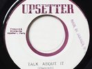 THE DIAMONDS / YOUNG UPSETTERS Talk About It / Yama Ky UPSETTER REGGAE 45 Hear