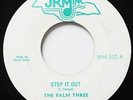 THE PALM THREE Step It Out JRMINC ROOTS REGGAE 45 Hear