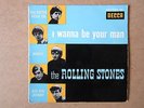 Rare first french EP The ROLLING STONES I wanna be your man Decca 457.026
