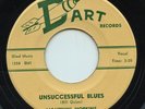 Rare Blues 45 - Lightnin Hopkins - Unsuccessful Blues - Dart # 123 - Mint Minus