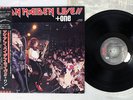 IRON MAIDEN LIVE + ONE EMI EMS-41001 Japan OBI VINYL LP