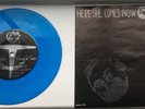 Nirvana Melvins Split HERE SHE COMES NOW blue marbled vinyl 7