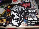 Death Logo Backpatch Patch Death Metal Mantas Monstrosity Broken Hope