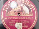 EUROJAZZ - ORCH. JAZZ DU MOULIN ROUGE - Une petite femme - 78 tours / RPM