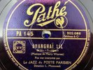 EUROJAZZ - JAZZ DU POSTE PARISIEN - Shanghai Lil - 78 tours / RPM