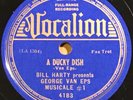 RARE George Van Eps-A Ducky Dish Vocalion 4183 78 rpm E- jazz guitar 1938 HEAR