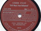 CHRYSLER HIGHWAY HI-FI: Paul Weston Orchestra (CR 9) 16 2/3 RPM RECORD