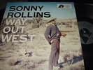 SONNY ROLLINS : WAY OUT WEST AUDIOPHILE 180 GRAM LP 1992 ANALOGUE PRODUCTIONS
