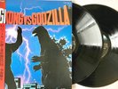 King Kong VS. Godzilla Soundtrack Akira Ifukube /2 x Vinyl LP K18G-7158 w/Poster