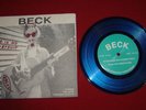 BECK  MTV MAKES ME WANT TO SMOKE CRACK '93 FLIPSIDE RECORDS BLUE VINYL 7