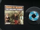 THE ROLLING STONES PAINT IT , BLACK  45 WITH THE RARE PICTURE SLEEVE