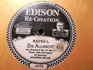 1916 JACQUES URLUS Schubert DIE ALLMACHT/ Strauss Traum durch die Da EDISON DD78