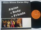 ALPINE + RUDY + FRIENDS - ONCE BITTEN TWICE SHY, YUGOSLAVIAN LP, FUNK