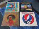 4 Grateful Dead LPs – Self-Titled, Mars Hotel, Blues For Allah & Steal Your Face