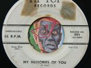 HEAR Harptones 45 Memories Of You/High Flyin Baby TIP TOP 401 doo wop R&B soul