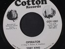 TOBY KING: Operator / Love One Another 45 (Sweet Soul with Deep Funk flip)