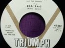BOBBY COMSTOCK “Zig Zag  / Jealous Fool” Promo Rockabilly TRIUMPH 602 EX+