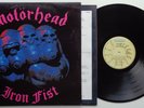 NB13A	Motörhead	Iron Fist (7)	(L 37841)	New Zealand press LP + OIS, pink Letter
