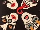 Kiss Rock and Roll Over no sticker (blue tear)
