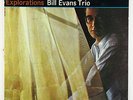 Bill Evans Trio - Explorations LP - Riverside - RLP 9351 Stereo DG