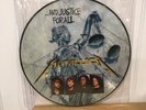 METALLICA - And Justice For All Vinyl Picture Disc Excellent Condition Vertigo