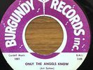 RARE DOO WOP 45 THE REVELAIRES Only The Angels Know/Down By The Well BURGUNDY