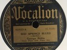 GEORGE NOBLE VOCALION 02923 BLUES 78 RPM E/E-