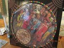 THE BEATLES SGT PEPPER'S LONELY HEARTS CLUB BAND PICTURE DISC VINYL LP RECORD