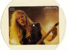 METALLICA Rare UNCUT SHAPE interview picture disc mispress mispressing.