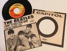 The Beatles Original West Coast 45 with matching PS / I Want To Hold Your Hand
