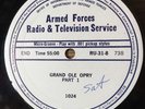 GRAND OLE OPRY transcription AFRTS 2 discs THE BROWNS final performance +12 MORE