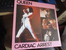RARE QUEEN LIVE VINYL LP RECORD ALBUM-CARDIAC ARREST-FREDDIE MERCURY-BRIAN MAY
